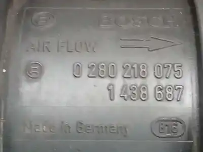 Second-hand car spare part flowmeter for bmw serie 3 compact (e46) 316ti oem iam references 0280218075  1438687