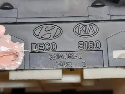 Peça sobressalente para automóvel em segunda mão botão / interruptor elevador vidro dianteiro esquerdo por kia picanto 1.1 cat referências oem iam 621w05240  