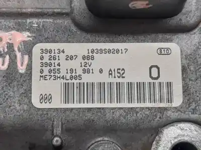 Автозапчастина б/у ебу контролер двигуна для lancia ypsilon (101) 1.2 16v argento посилання на oem iam 0261207088  1039s02017