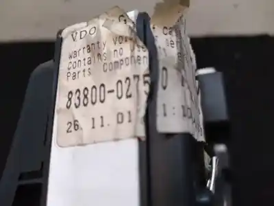 Peça sobressalente para automóvel em segunda mão quadrante por toyota corolla (e12) 1.6 16v referências oem iam 8380002750  110080107003