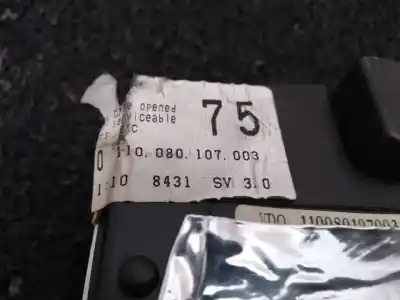 Peça sobressalente para automóvel em segunda mão quadrante por toyota corolla (e12) 1.6 16v referências oem iam 8380002750  110080107003