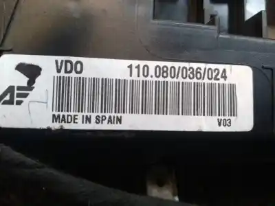 Peça sobressalente para automóvel em segunda mão quadrante por ford galaxy (vy) ghia referências oem iam 110080036024  