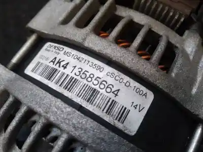 Автозапчастина б/у генератор для opel corsa e selective посилання на oem iam 13585664  1042113590