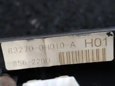 Second-hand car spare part dashboard for citroen c1 sx oem iam references 832700h010a  856220u