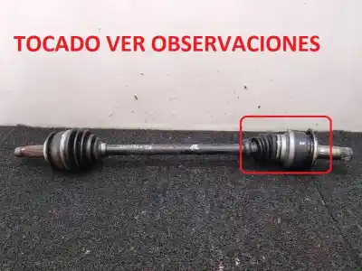 Peça sobressalente para automóvel em segunda mão transmissão traseira esquerda por mercedes-benz vito (w639) basic, combi 109 cdi compacto (639.601) referências oem iam 