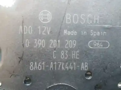 Автозапчастина б/у двигатель заднього склоочисника для ford fiesta (cb1) trend посилання на oem iam 0390201209  8a61a17k441ab Автозапчастина б/у двигатель заднього склоочисника для ford fiesta (cb1) trend посилання на oem iam 0390201209  8a61a17k441ab