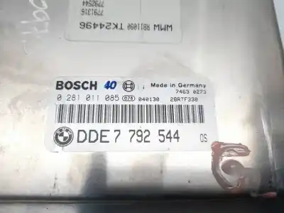 Second-hand car spare part ecu engine control for bmw mini (r50,r53) one d oem iam references 0281011085  7792544