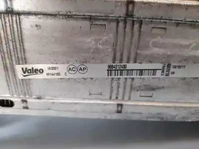 Peça sobressalente para automóvel em segunda mão intercooler por citroen c4 lim. seduction referências oem iam 9684212480  