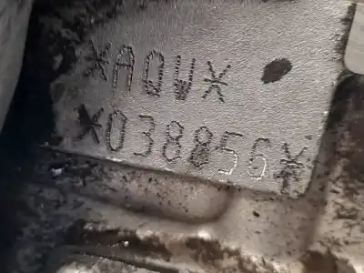 Peça sobressalente para automóvel em segunda mão motor completo por skoda fabia (6y2/6y3) comfort referências oem iam aqw  