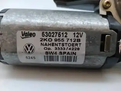 Автозапчастина б/у двигатель заднього склоочисника для volkswagen caddy ka/kb (2k) life посилання на oem iam 2k0955712b  53027512