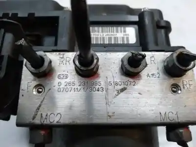 İkinci el araba yedek parçası abs için fiat linea (110) dynamic oem iam referansları 0265231995  07071113043