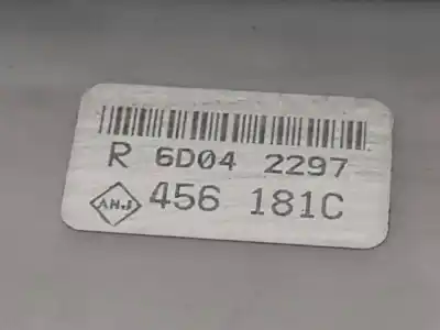 Second-hand car spare part fuse box unit for renault clio iii pack dynamique oem iam references r6d042297  456181c