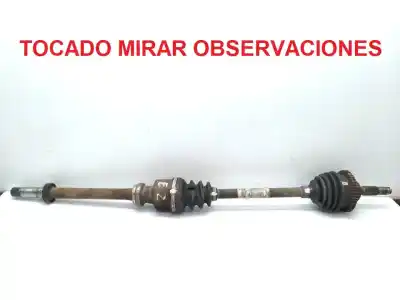 Pièce détachée automobile d'occasion transmission avant droite pour peugeot 206+ básico références oem iam 9670634780