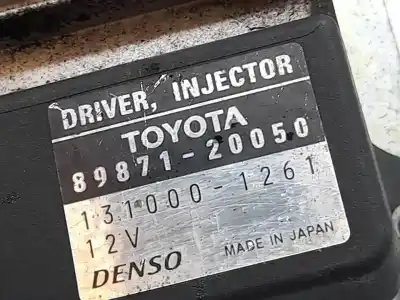 Second-hand car spare part electronic module for toyota corolla (e12) 2.0 d-4d sol sedán oem iam references 8987120050  1310001261