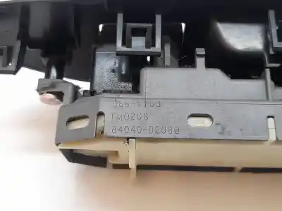 Second-hand car spare part left front power window switch for toyota auris active oem iam references 8404002080  