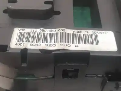 Peça sobressalente para automóvel em segunda mão quadrante por audi a2 (8z) 1.4 16v referências oem iam 8z0920900a  11008020002