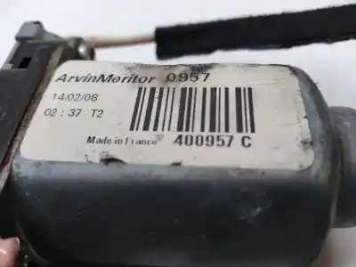 Second-hand car spare part driver left window regulator for renault twingo acces oem iam references 400957c  