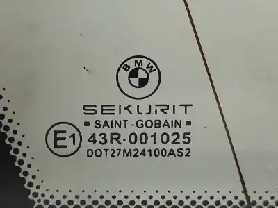 Peça sobressalente para automóvel em segunda mão vidro de custódia triangular traseiro esquerdo por bmw x5 (e53) 3.0d referências oem iam 43r001025  