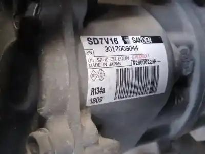 Second-hand car spare part air conditioning compressor for dacia duster ambiance 4x2 oem iam references 926006229r  3017009044