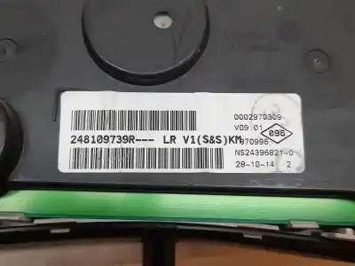 Peça sobressalente para automóvel em segunda mão quadrante por dacia dokker ambiance referências oem iam 248109739r  