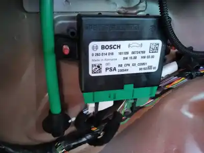 Peça sobressalente para automóvel em segunda mão centralina do motor por opel crossland x innovation referências oem iam 0263014016