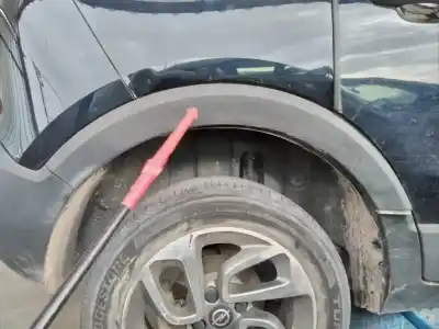 Peça sobressalente para automóvel em segunda mão aba do guarda-lamas traseiro direito por opel crossland x design line referências oem iam 