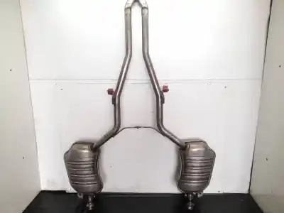 Peça sobressalente para automóvel em segunda mão escapamento traseiro por audi a8 (4e2) 4.0 tdi quattro referências oem iam 4e0253611ae  