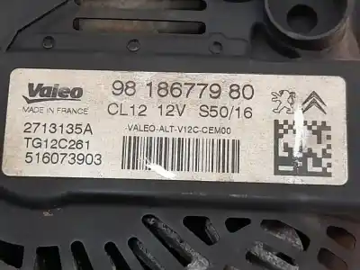 Автозапчастина б/у генератор для citroen c-elysée seduction посилання на oem iam 9618677980  tg12c261