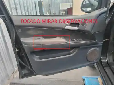 Peça sobressalente para automóvel em segunda mão forra / revestimento da porta dianteira esquerda por ssangyong actyon 200 xdi 4wd limited referências oem iam 
