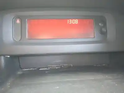 Second-hand car spare part multifunction display for renault kangoo furgón confort oem iam references   
