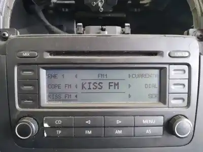 Recambio de automóvil de segunda mano de sistema audio / radio cd para volkswagen golf v berlina (1k1) sportline referencias oem iam   