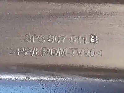 Автозапчастина б/у задній бампер для audi a3 (8p) 2.0 tdi ambition (dpf) (125kw) посилання на oem iam 8p3807511b  8p3807521a
