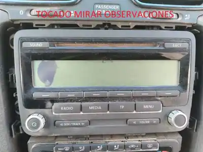 Second-hand car spare part AUDIO SYSTEM / RADIO CD for VOLKSWAGEN SCIROCCO (137)  OEM IAM references   