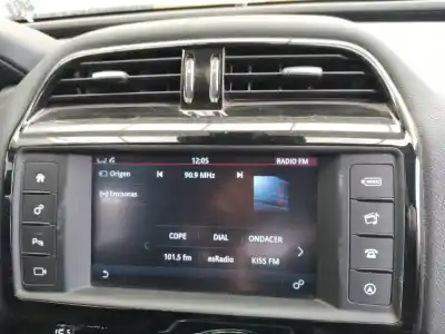 Second-hand car spare part multifunction display for jaguar xe prestige oem iam references   