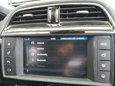 Second-hand car spare part multifunction display for jaguar xe prestige oem iam references   
