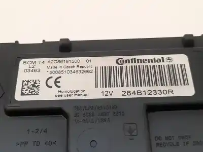 Second-hand car spare part fuse box unit for dacia sandero stepway oem iam references a2c86181500  284b12330r