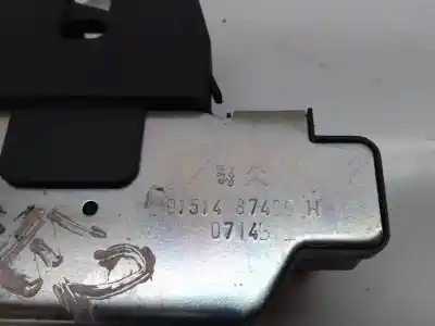 Second-hand car spare part trunk lock for citroen c3 attraction oem iam references 9151487499  