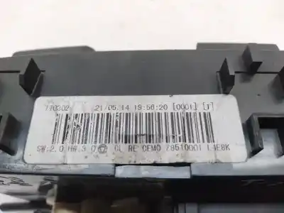 Peça sobressalente para automóvel em segunda mão comando de sofagem (chauffage / ar condicionado)  por citroen c3 attraction referências oem iam z8510001  770302