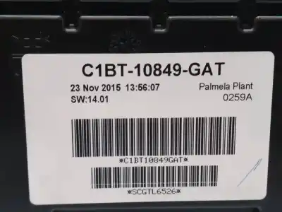 Автозапчастина б/у панель інструментів для ford fiesta (ccn) trend посилання на oem iam c1bt10849t  
