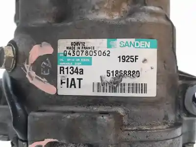 Second-hand car spare part air conditioning compressor for fiat doblo emotion oem iam references 1925f  51868880