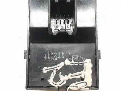Second-hand car spare part left front power window switch for opel meriva b selective oem iam references 13305978  