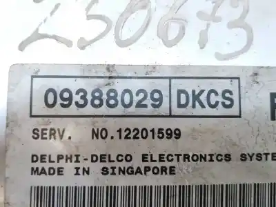 Second-hand car spare part ecu engine control for daewoo lanos se oem iam references 09388029 12201599 