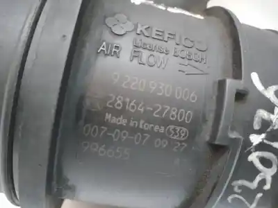 Second-hand car spare part flowmeter for kia sorento 2.5 crdi active oem iam references 9220930006  2816427800
