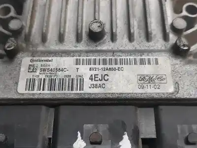 Second-hand car spare part ecu engine control for ford fiesta (cb1) trend oem iam references 8v2112a650ec  5ws40584c
