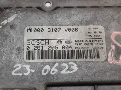 Second-hand car spare part ecu engine control for smart coupe pure oem iam references 0261205004  0003107v006