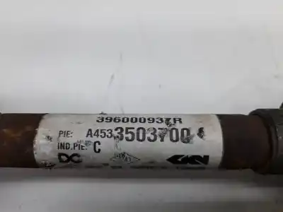 Peça sobressalente para automóvel em segunda mão transmissão traseira esquerda por smart fortwo coupe basis (66kw) (453.344) referências oem iam a4533503700  396000937r