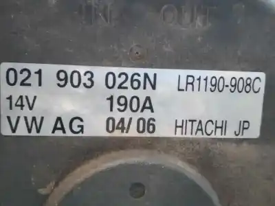 Автозапчастина б/у генератор для porsche cayenne (typ 9pa) básico посилання на oem iam 021903026n  