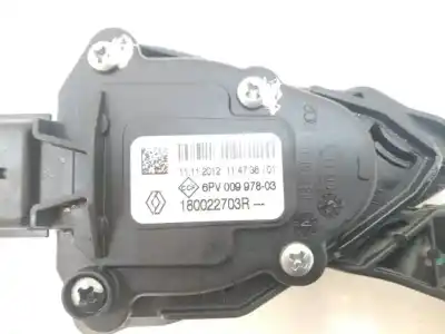 Second-hand car spare part accelerator pedal for dacia sandero laureate oem iam references 180022703r  6pv00997803
