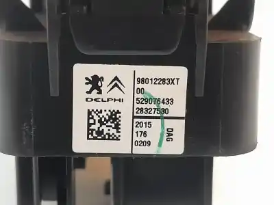 Second-hand car spare part left front power window switch for citroen c3 tonic oem iam references 98012283xt  