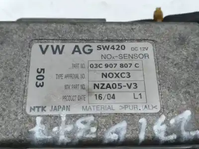 Recambio de automóvil de segunda mano de sonda lambda para volkswagen golf v (1k1) 1.6 fsi referencias oem iam 03c907807c  